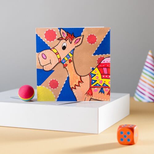 Camel Greetings Card