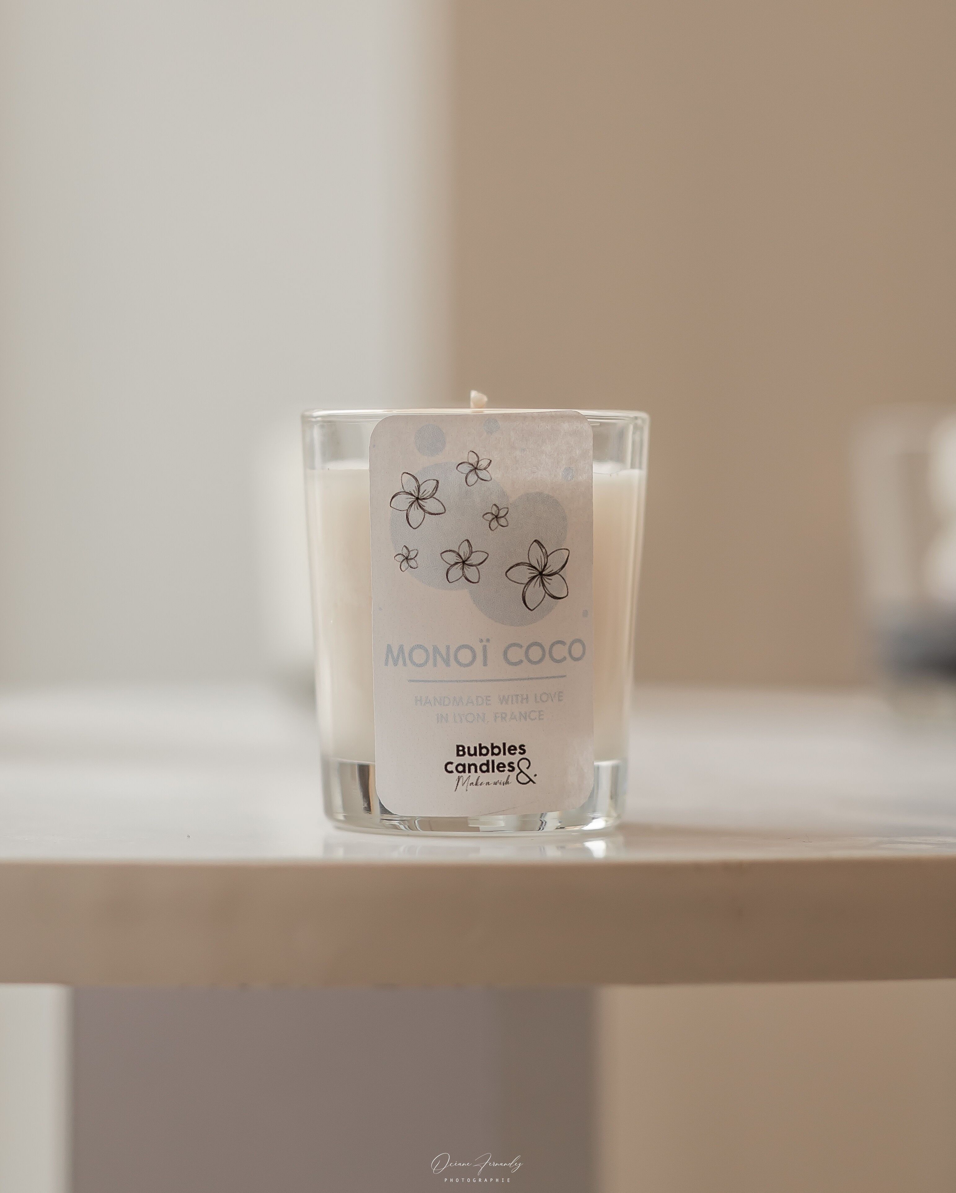 Bougie monoï coco