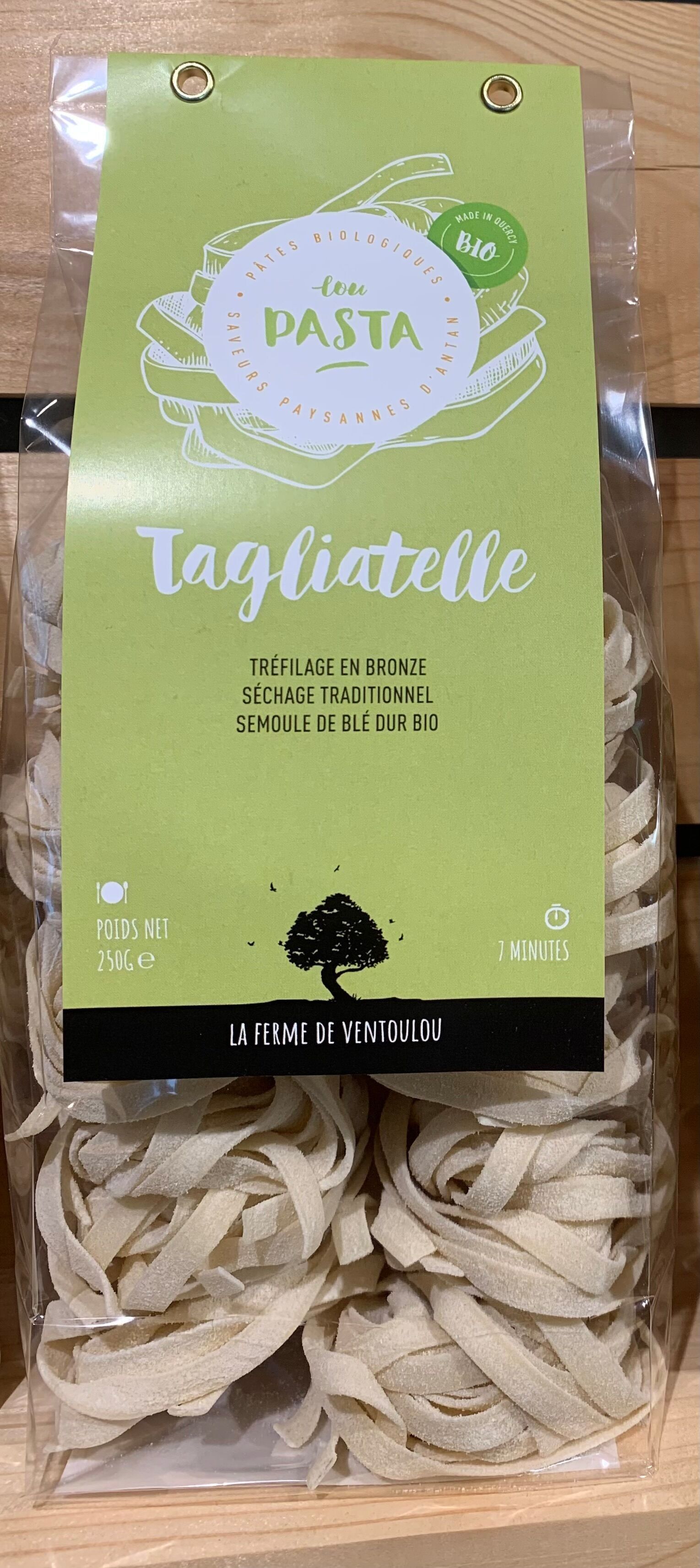 Pâtes - Tagliatelles Nids bio nature