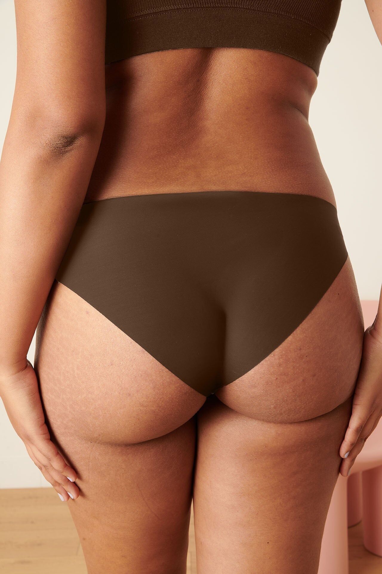 Bragas sin costuras - Marrón