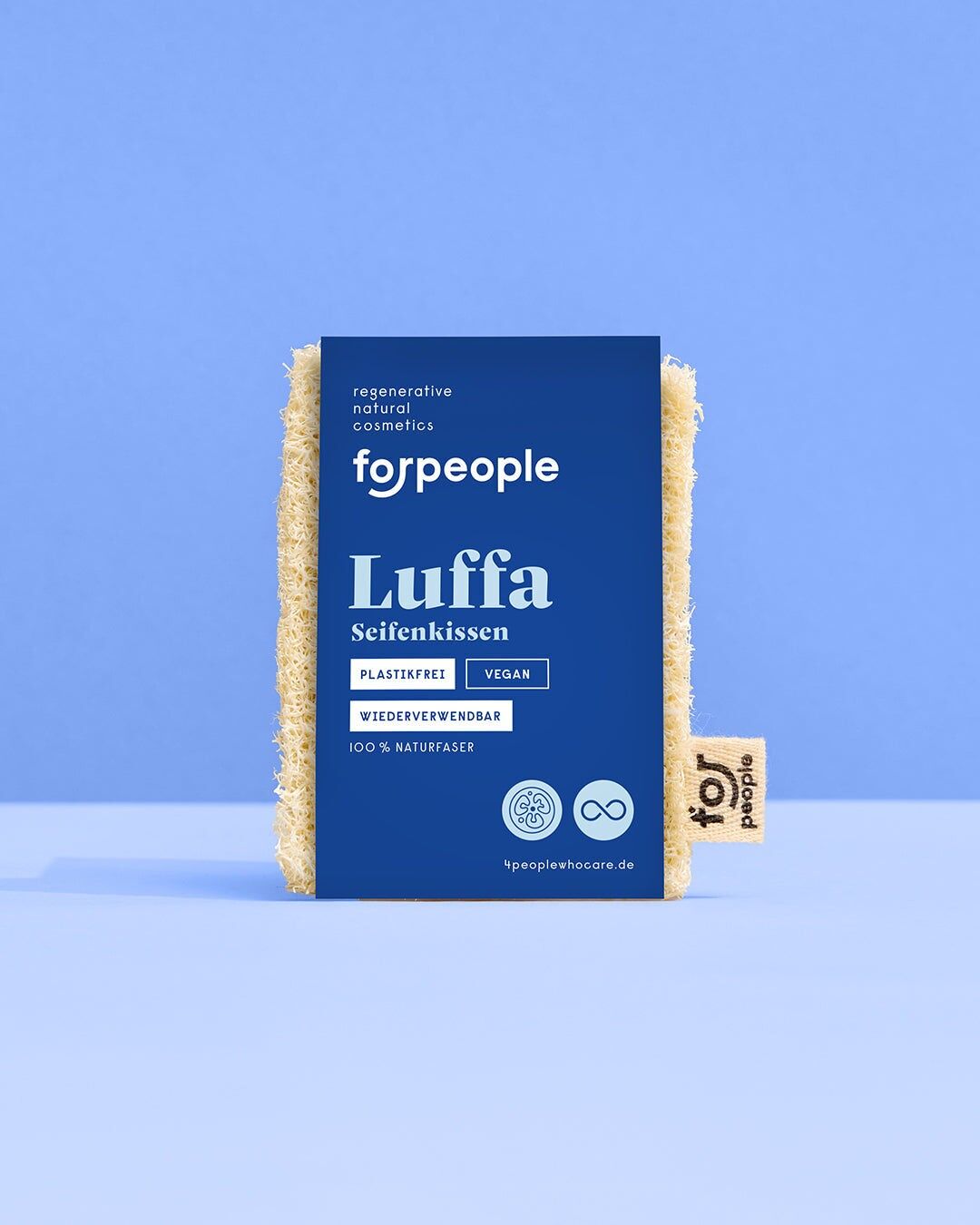 Loofah soap dish - Natural