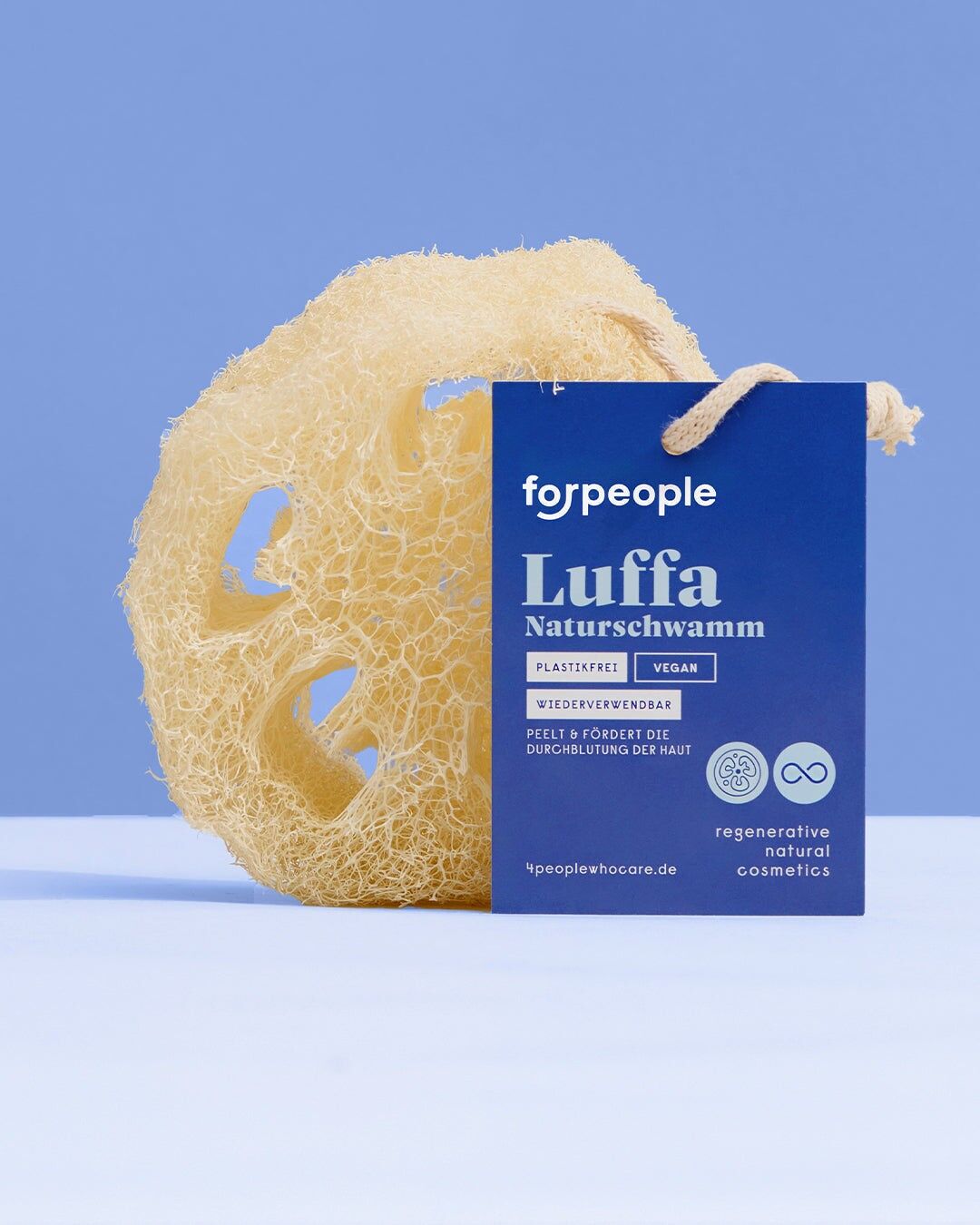 Loofah shower sponge - cleansing & exfoliation