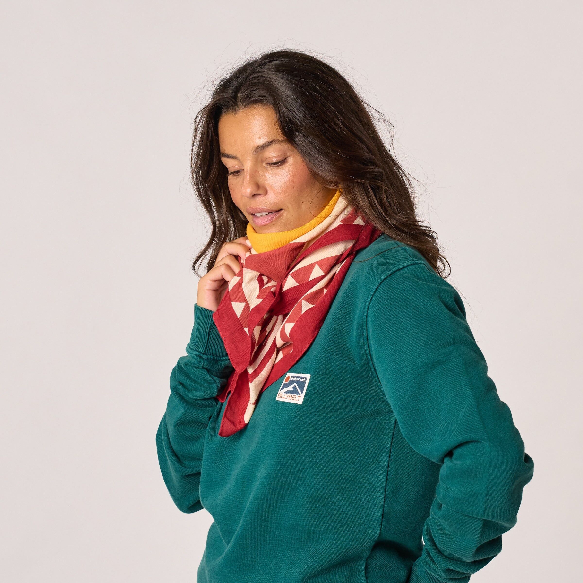 Sciarpa Paola 100% Cotone Organico - Ecru