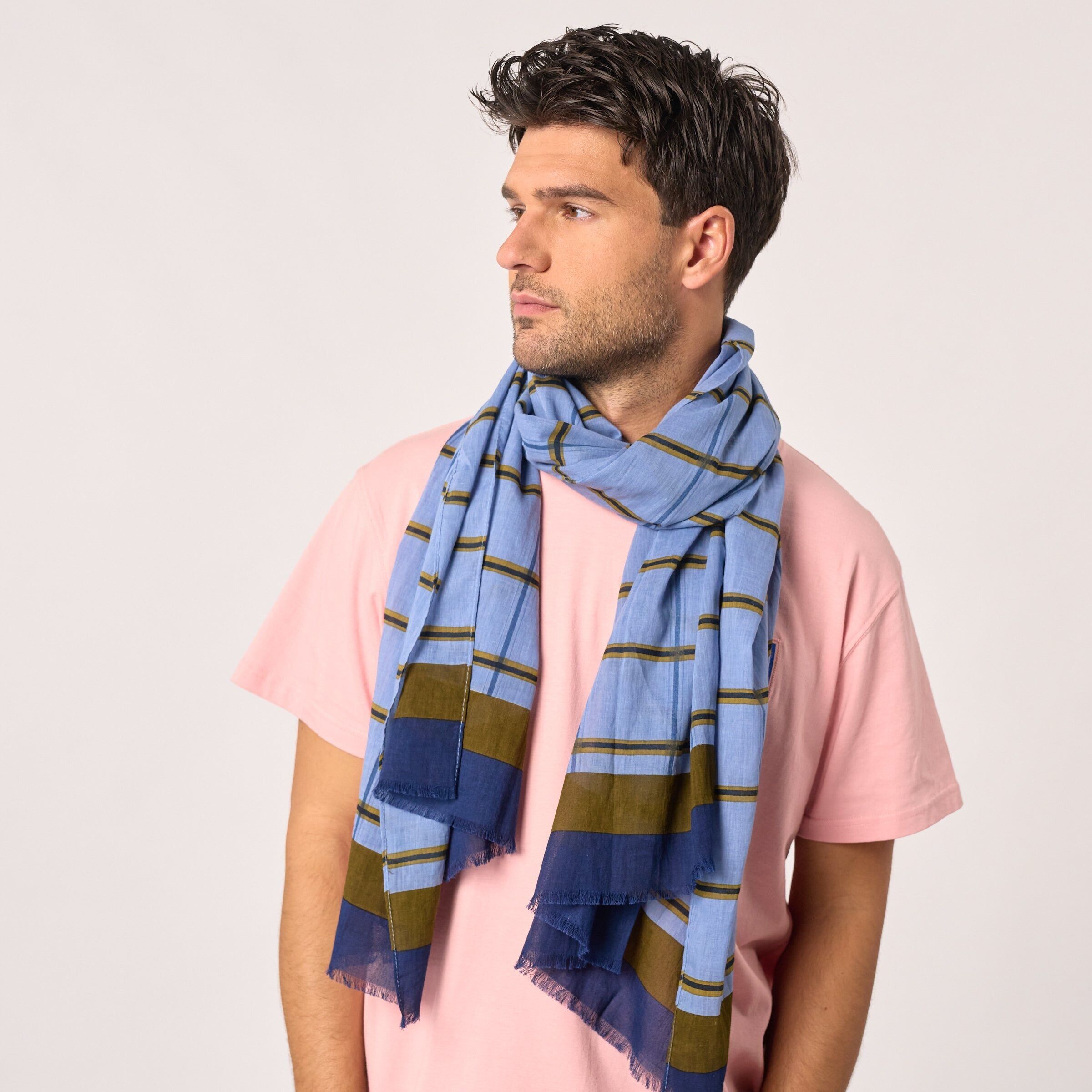 Bufanda 100% algodón orgánico - Corfú