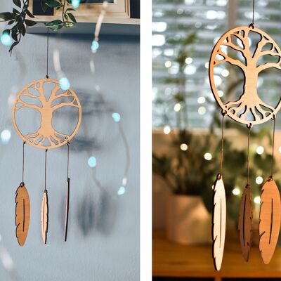 Dreamcatcher en bois arbre de vie, Dream Catcher Decor, chambre de bébé, décoration de la maison