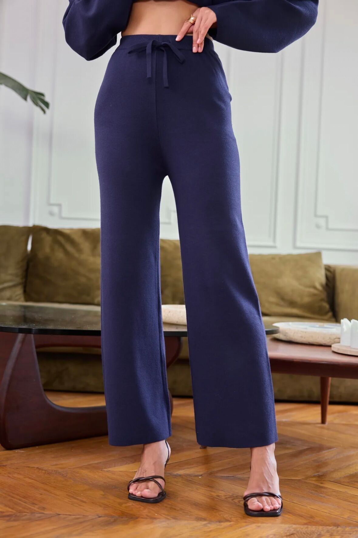 Pantaloni in maglia fluida - 2697