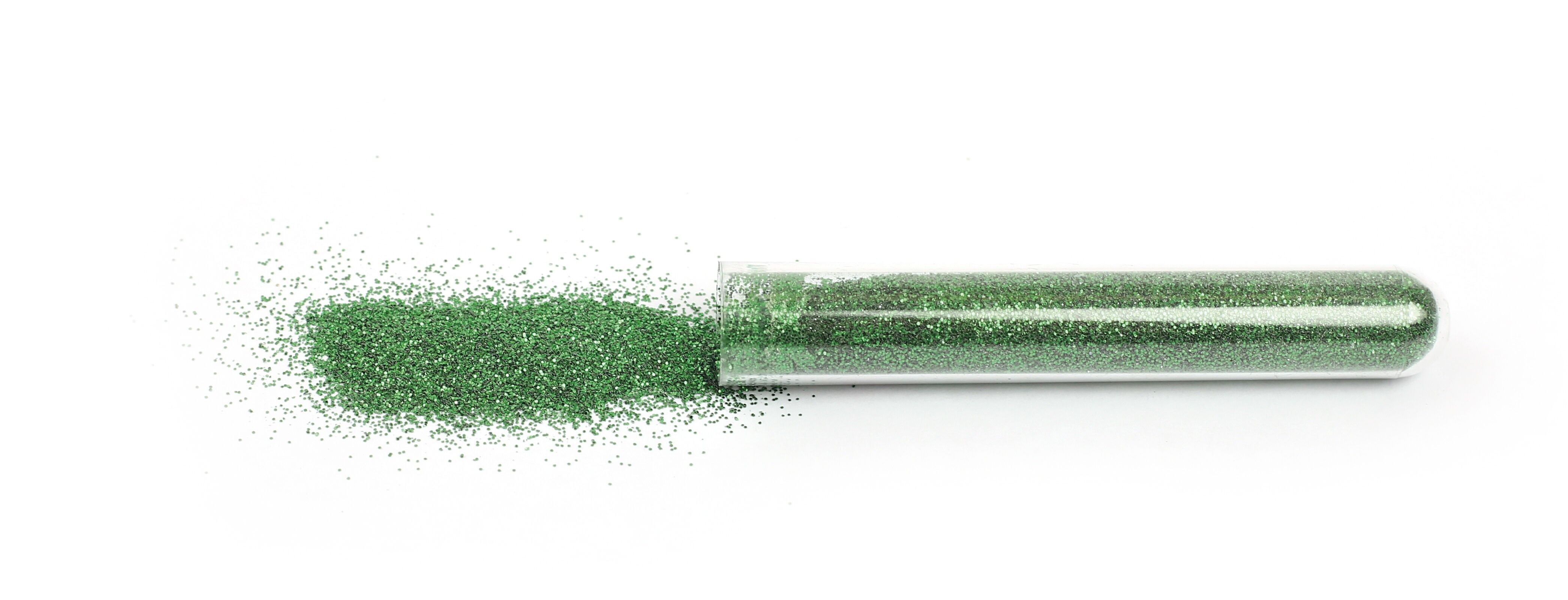 VEGETABLE GLITTERS 2.6 G GREEN