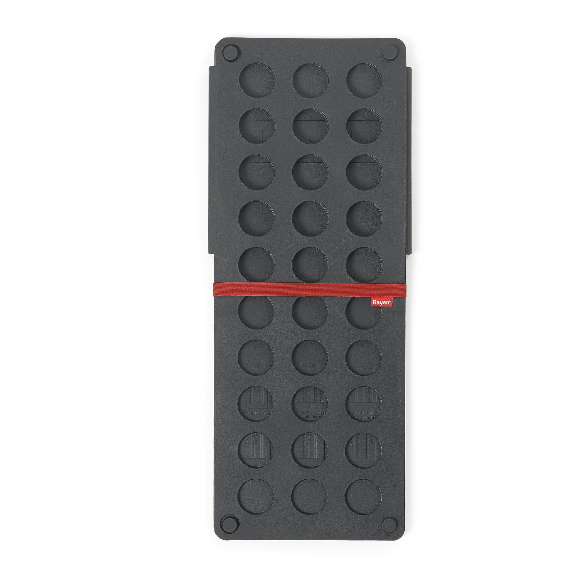 Rayen Kleiderbieger | Faltbar | Platzsparend | Maße: 70 x 59 cm, Polypropylen, Grau