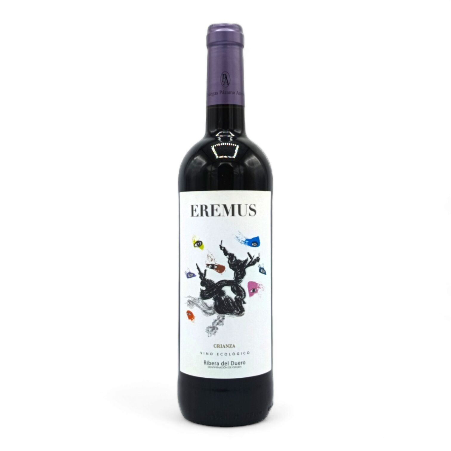 Eremus Crianza 2019 Ecológico. Ribera del Duero.