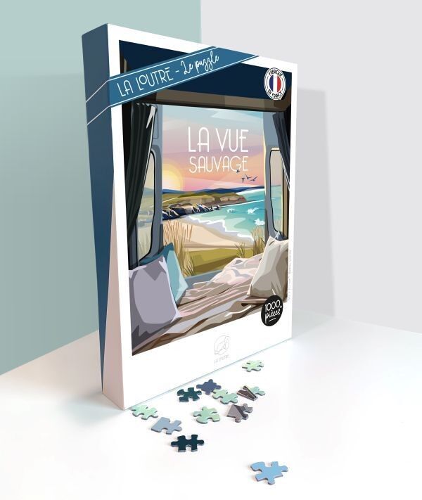 1000-teiliges Puzzle – Wild View