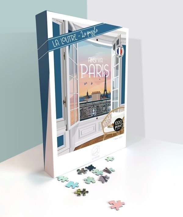 1000-teiliges Puzzle – Paris