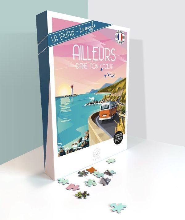 1000-teiliges Puzzle - Anderswo