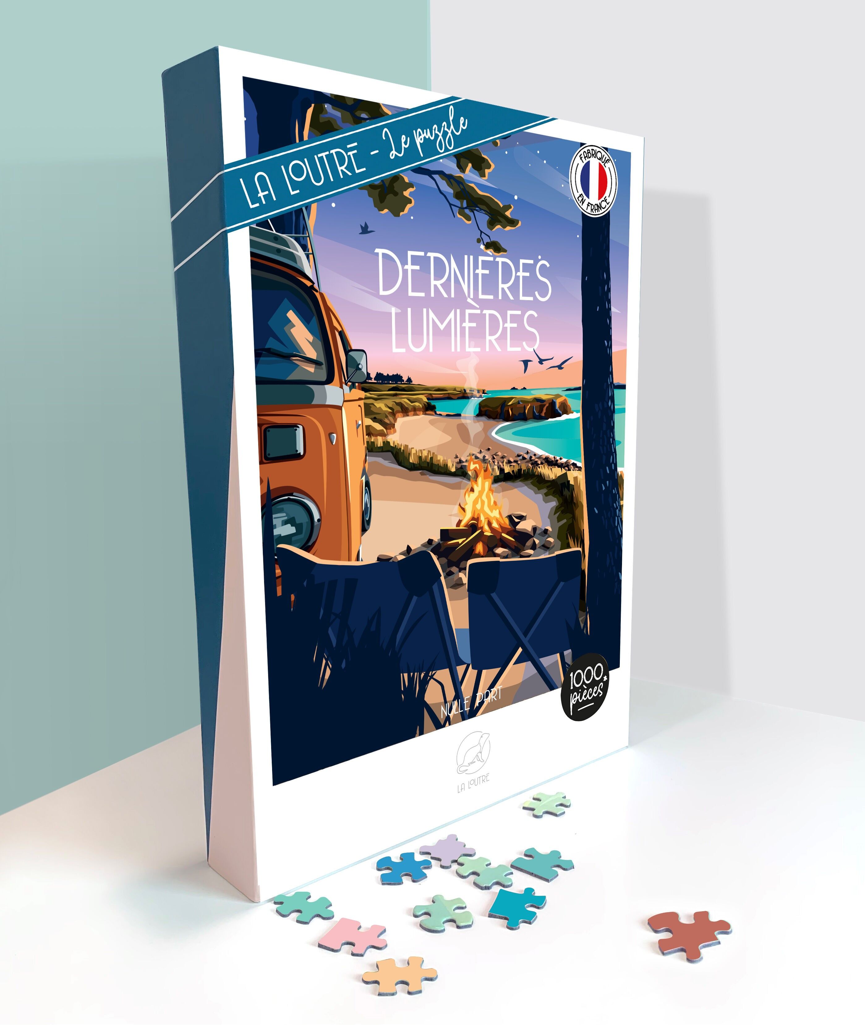 1000-teiliges Puzzle – Letzte Lichter