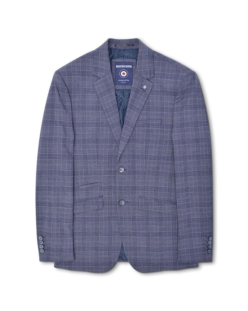 Blazer a quadri Bradley Slate