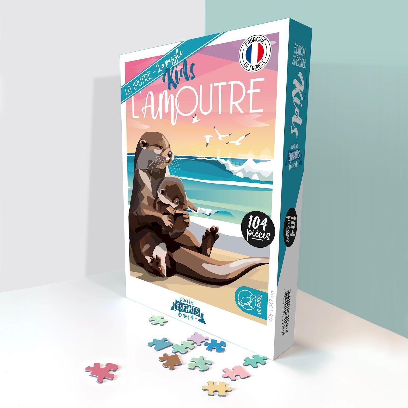 Puzzle per bambini da 104 pezzi