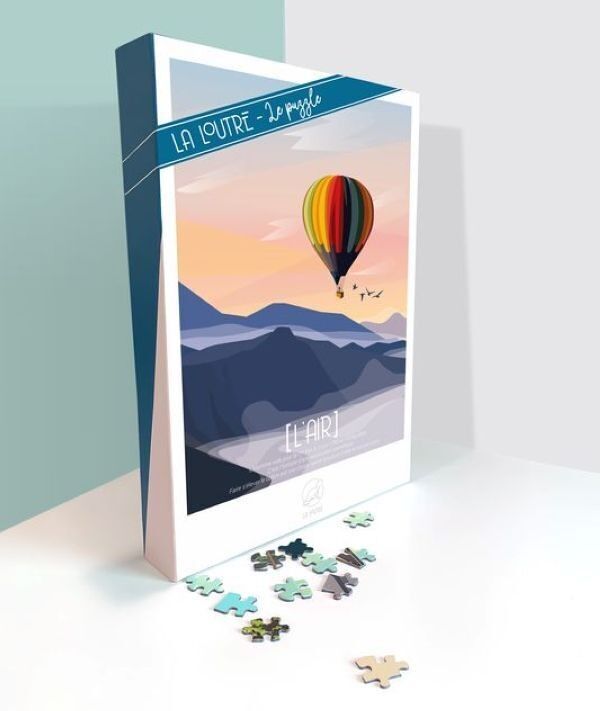 1000-teiliges Puzzle – Luft