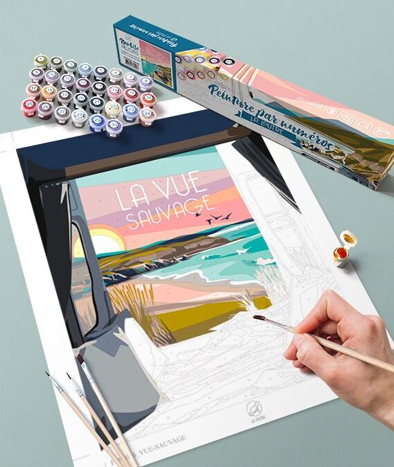 Malen nach Zahlen – Wild View