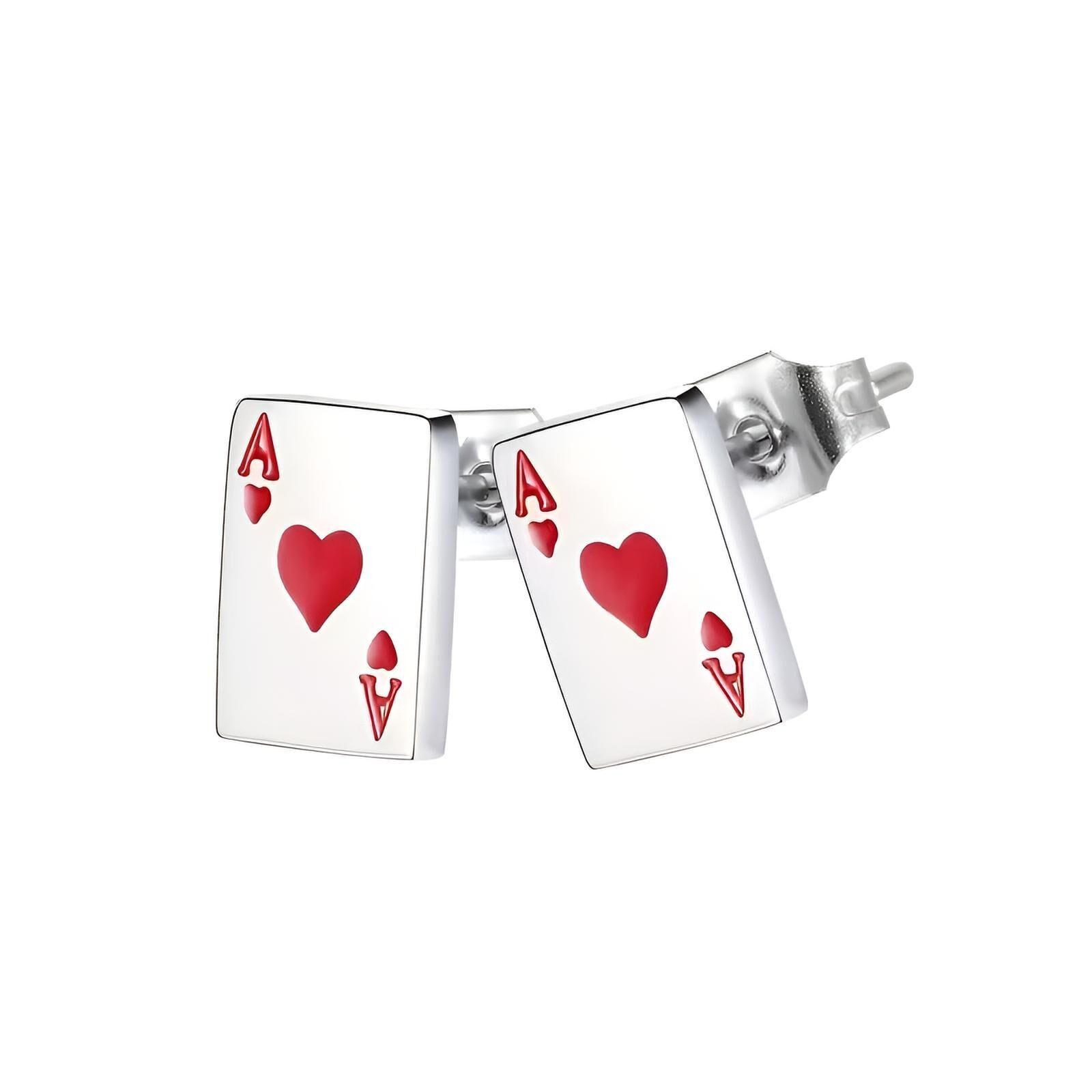 Playing Card Earrings