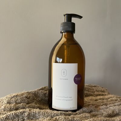 500ml | natural hand soap | mulberry & plum