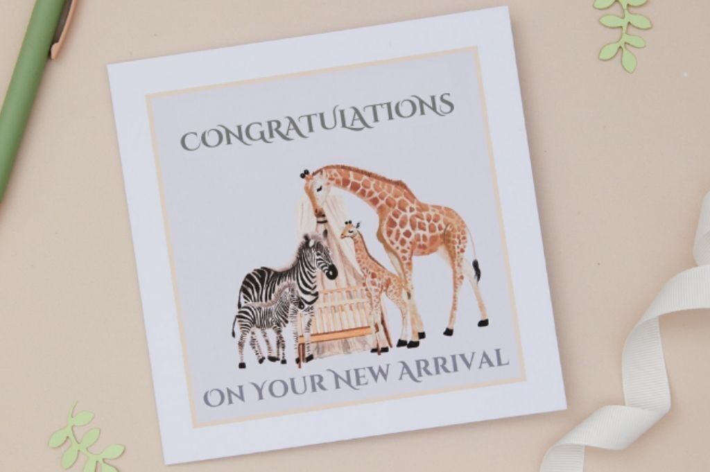 Tarjetas de felicitación por el nacimiento de un bebé