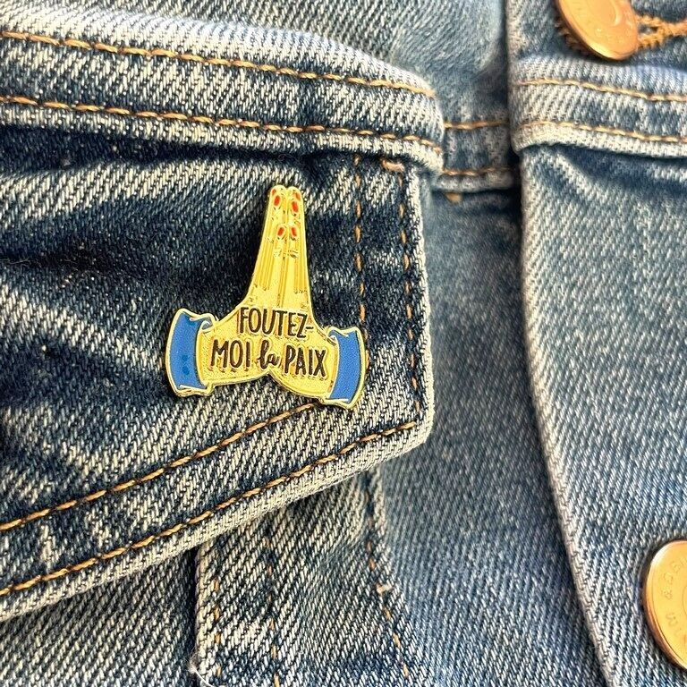 Pin's foutez-moi la paix