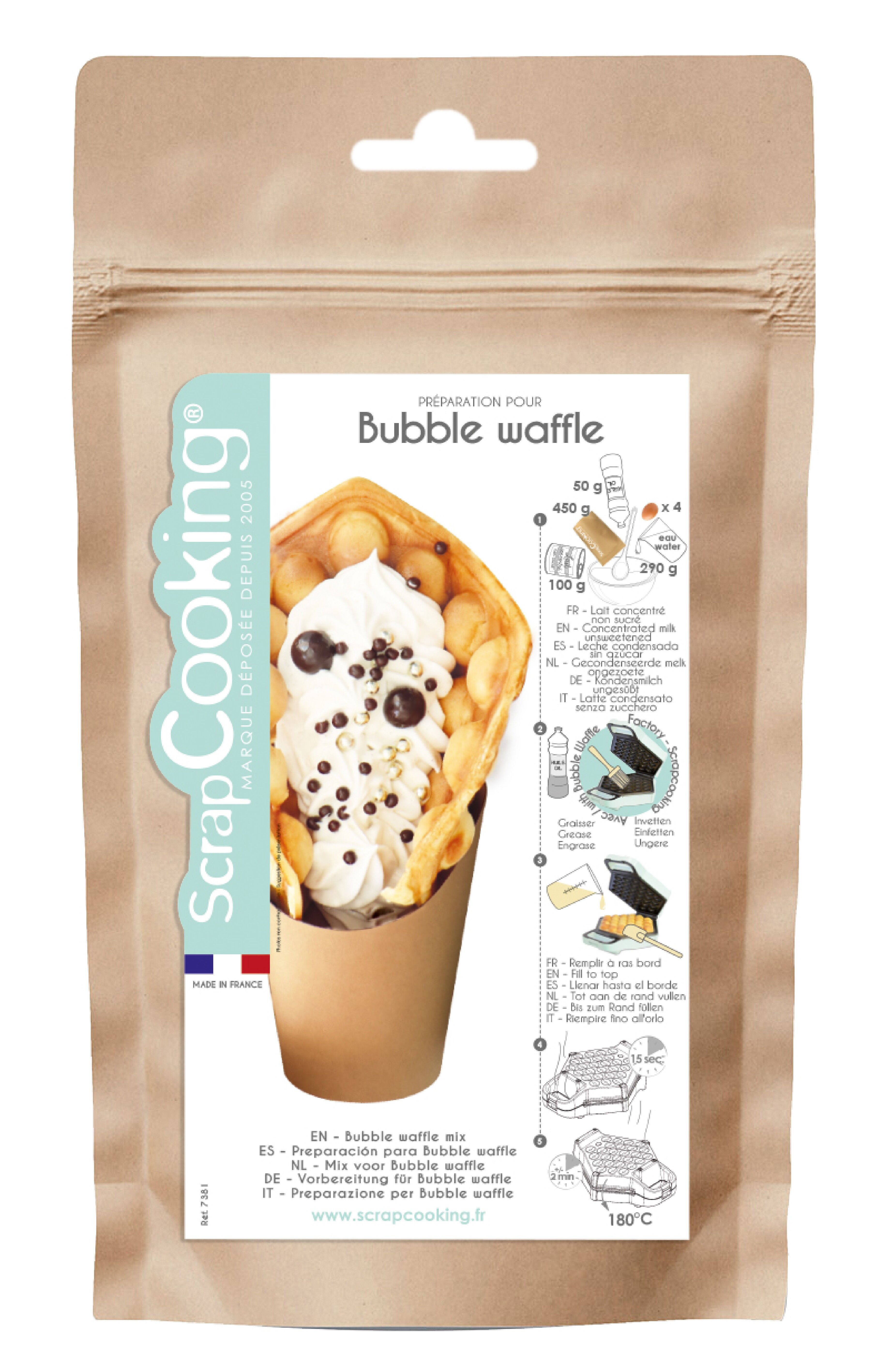 Mezcla para gofres de burbujas 450 g