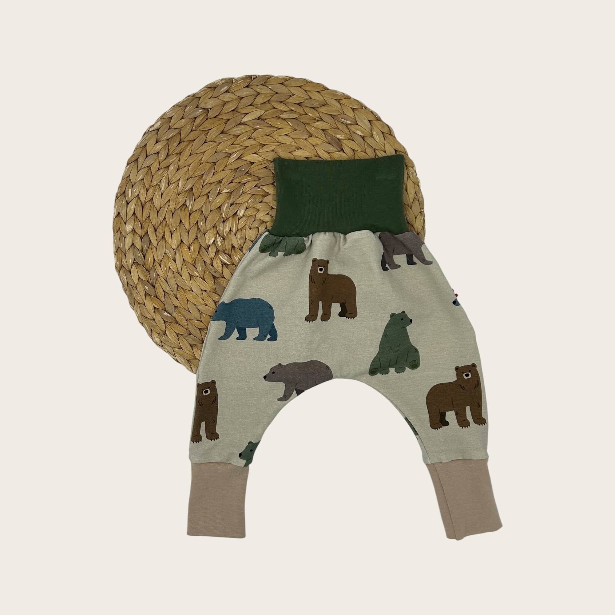 Ernest verstellbare Baby-Haremshose | 3 Größen für Kinder von 3 Monaten bis 5 Jahren