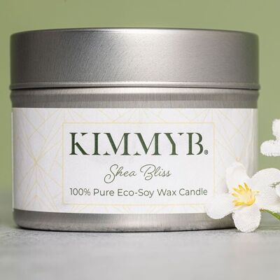 Shea Bliss - Pure Soy Wax Candle Tin