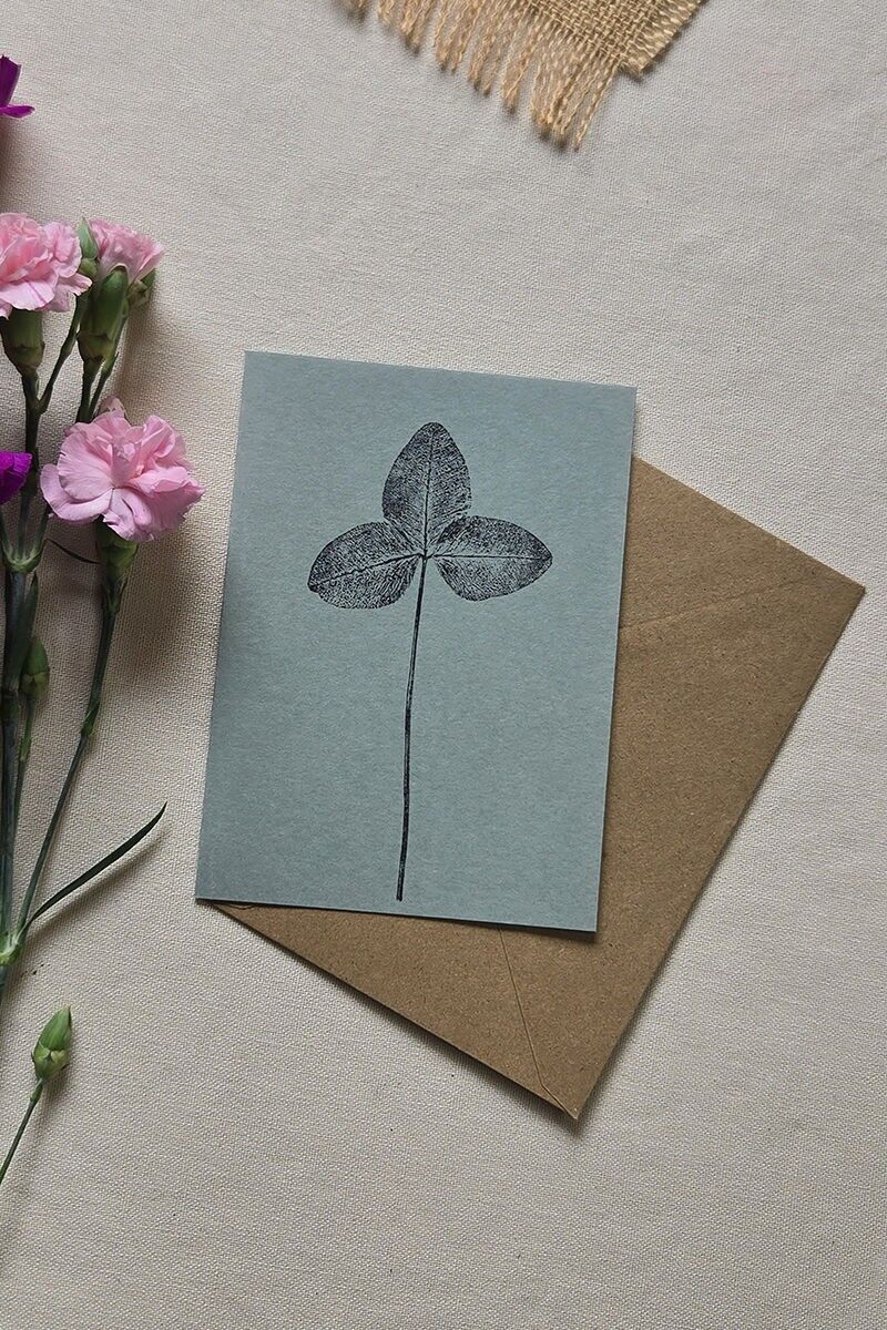 Carta postal - Monotype de Trèfle des prés