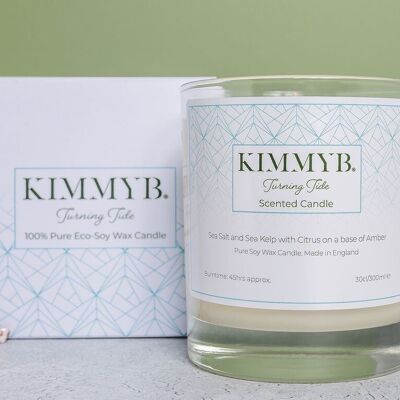 Turning Tide - Pure Soy Wax Luxury Boxed Candle