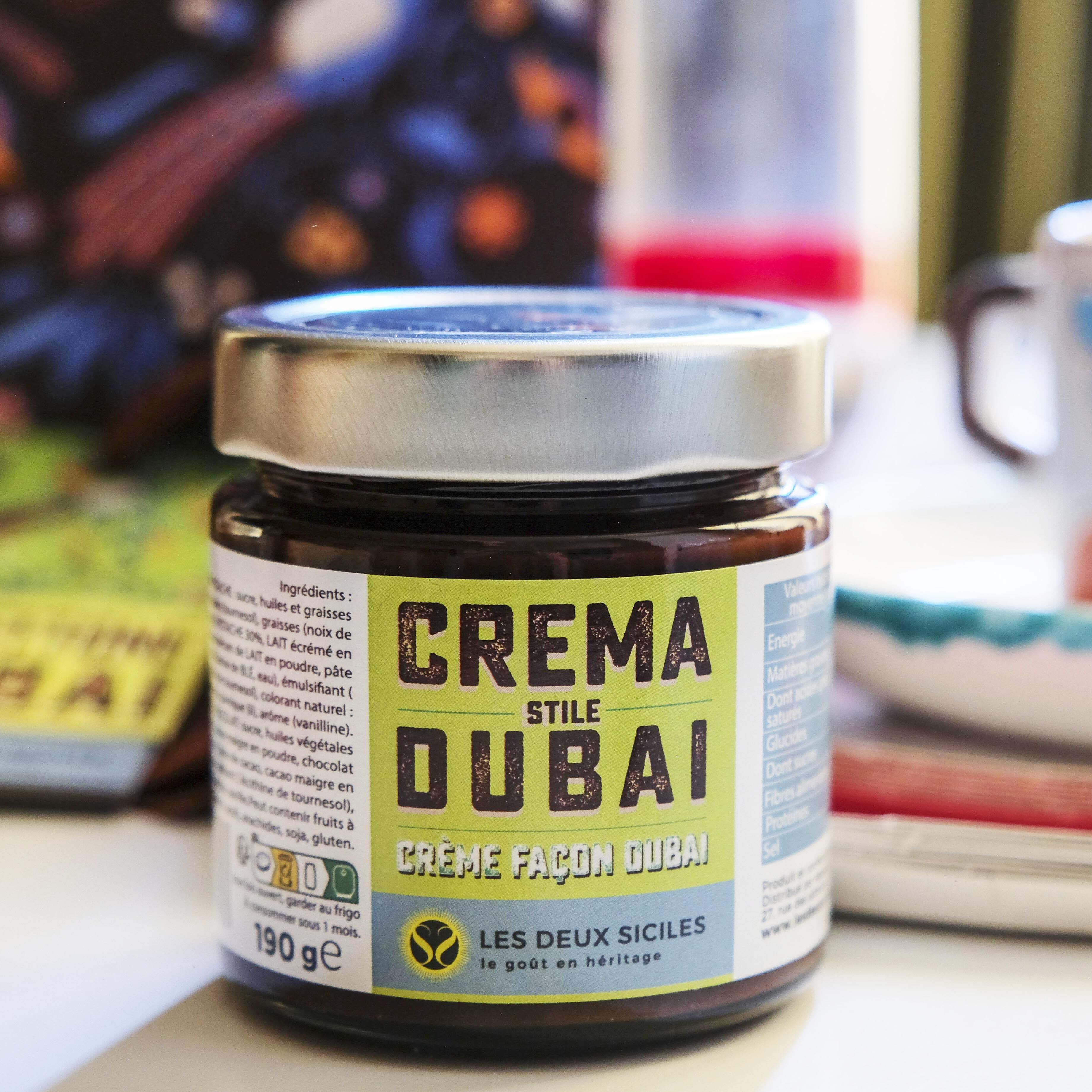 CRÈME DUBAÏ – TRIPLE COUCHE GOURMANDE (180 g)