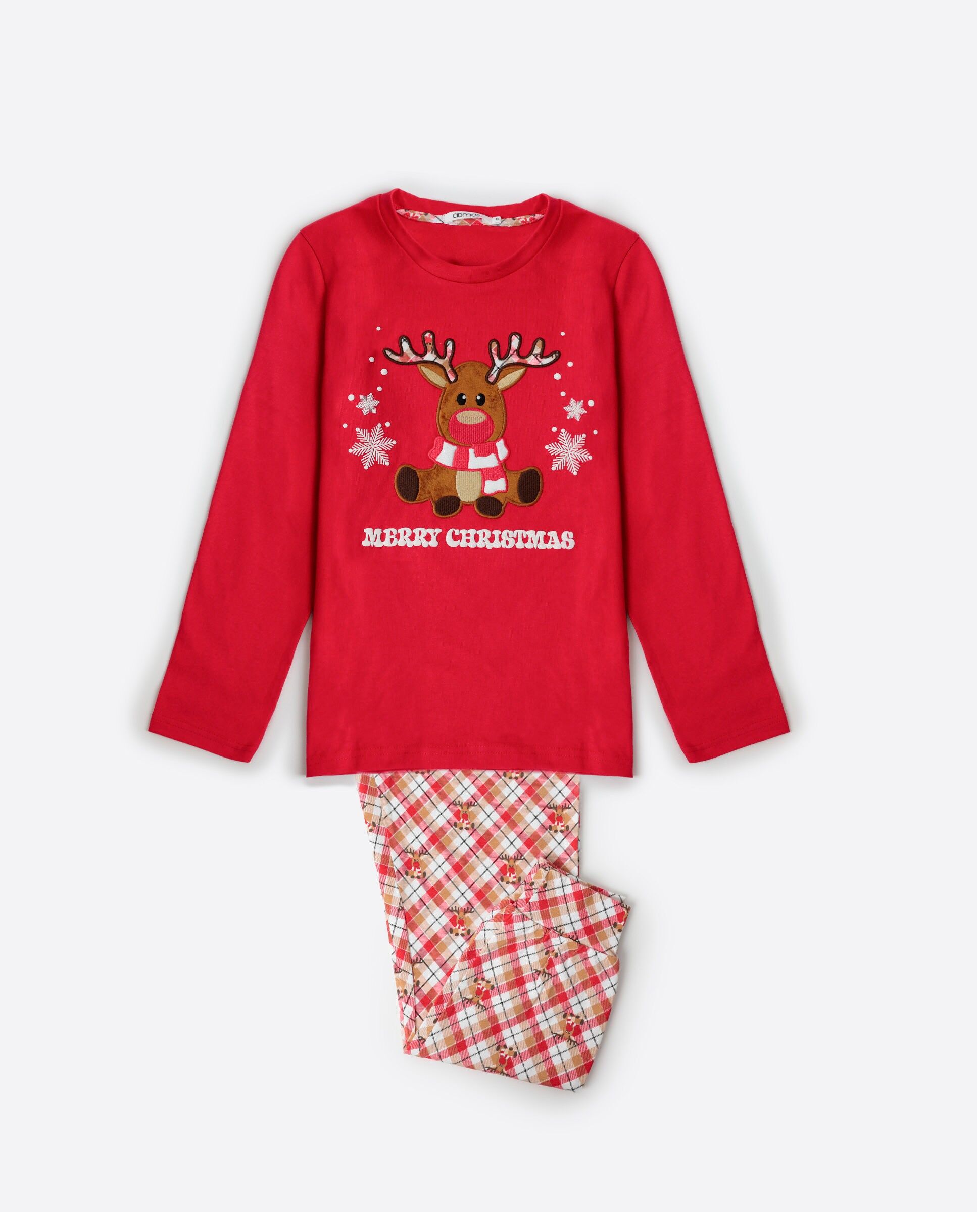 ADMAS Rentier-Langarmpyjama für Jungen