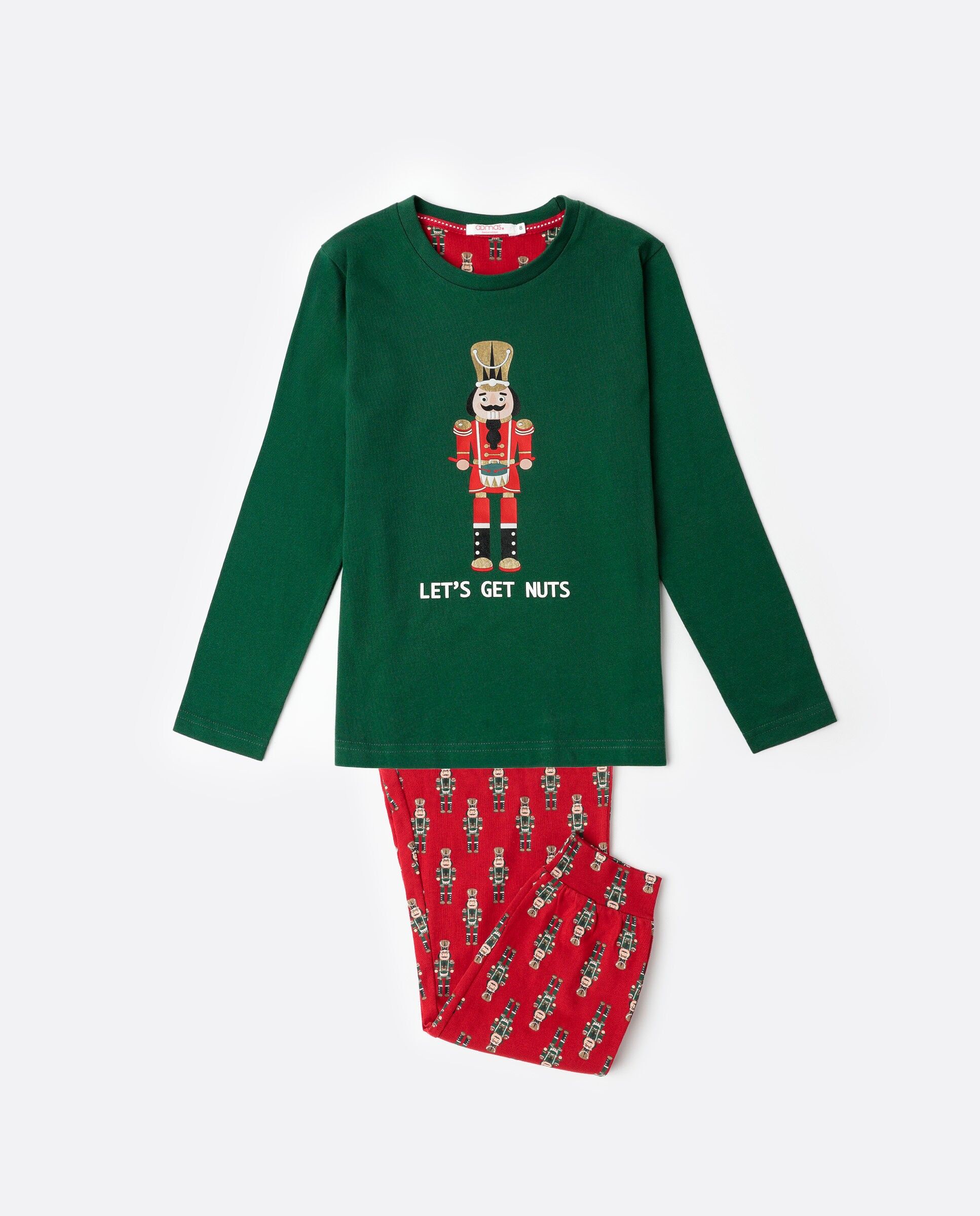 ADMAS Jungen-Nussknacker-Langarmpyjama