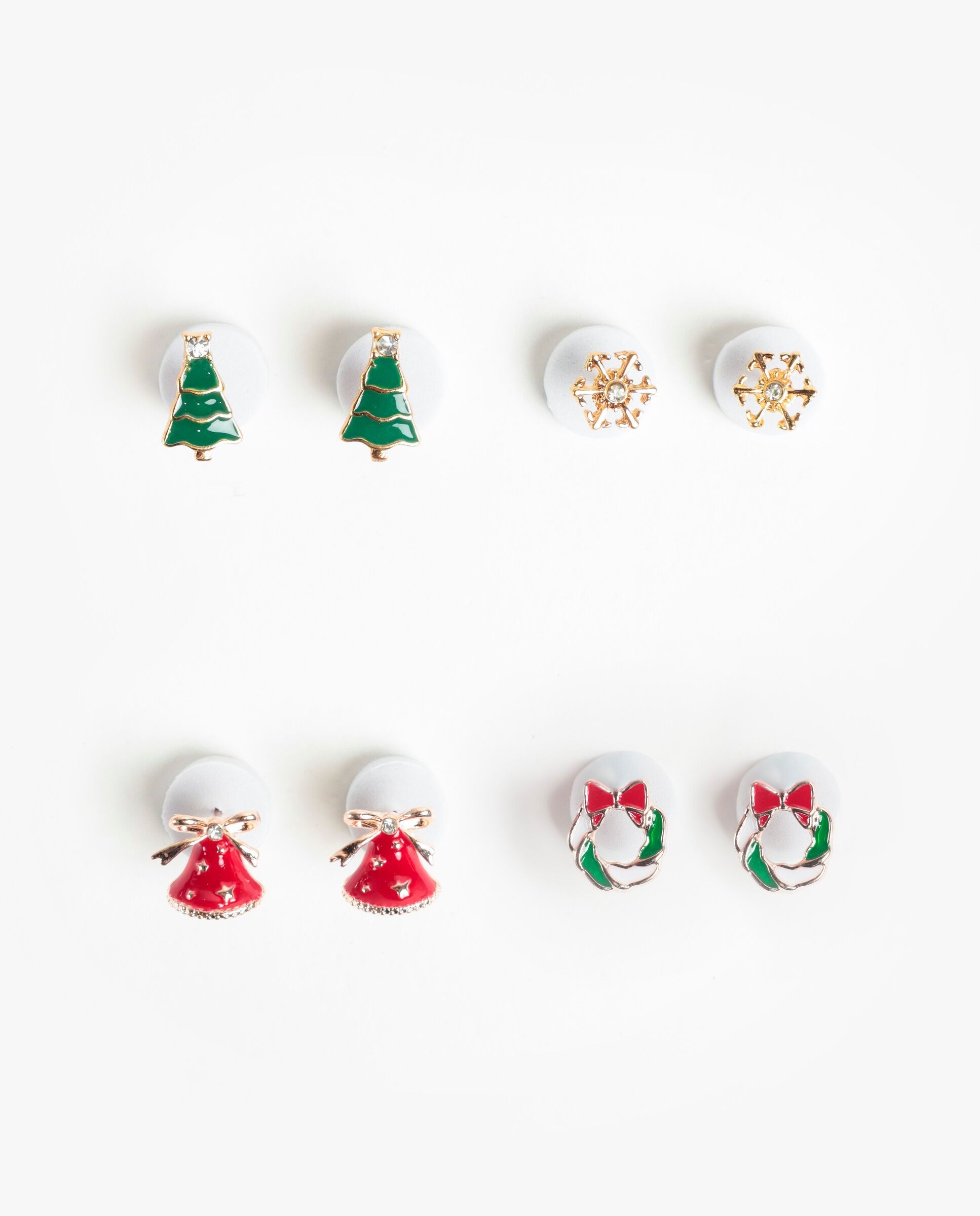 ADMAS Fantasy-Weihnachtsohrringe für Damen (12er-Packung)...