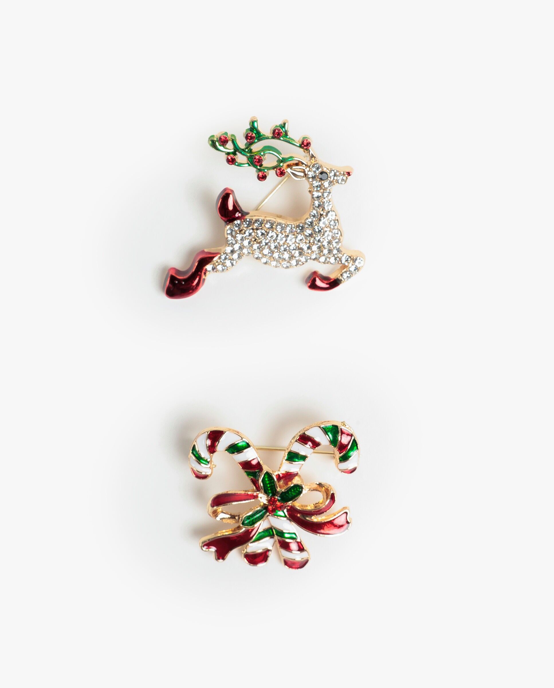 Spilla natalizia fantasy ADMAS per donna (confezione da 12 pezzi)