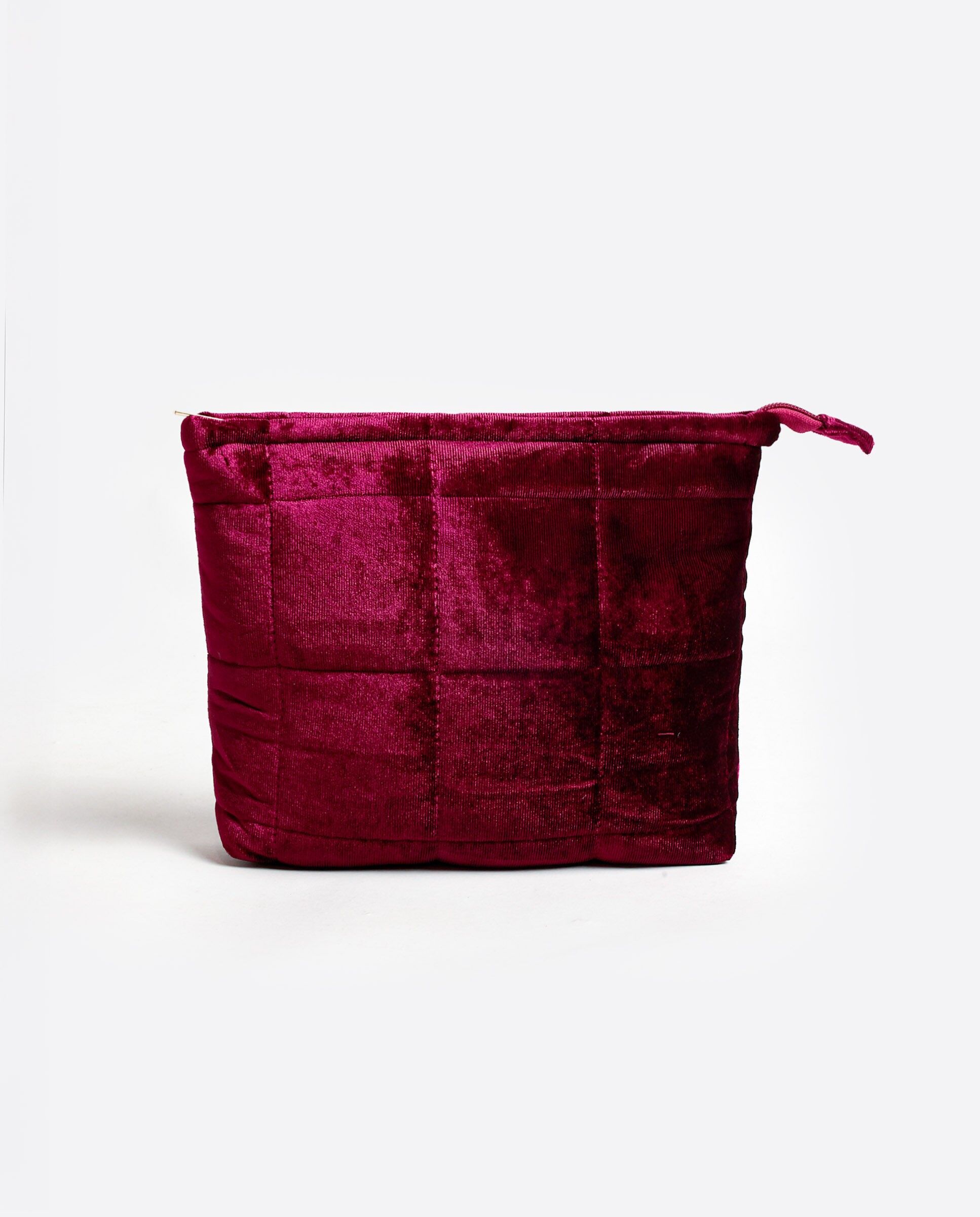 Trousse de toilette rembourrée en velours ADMAS