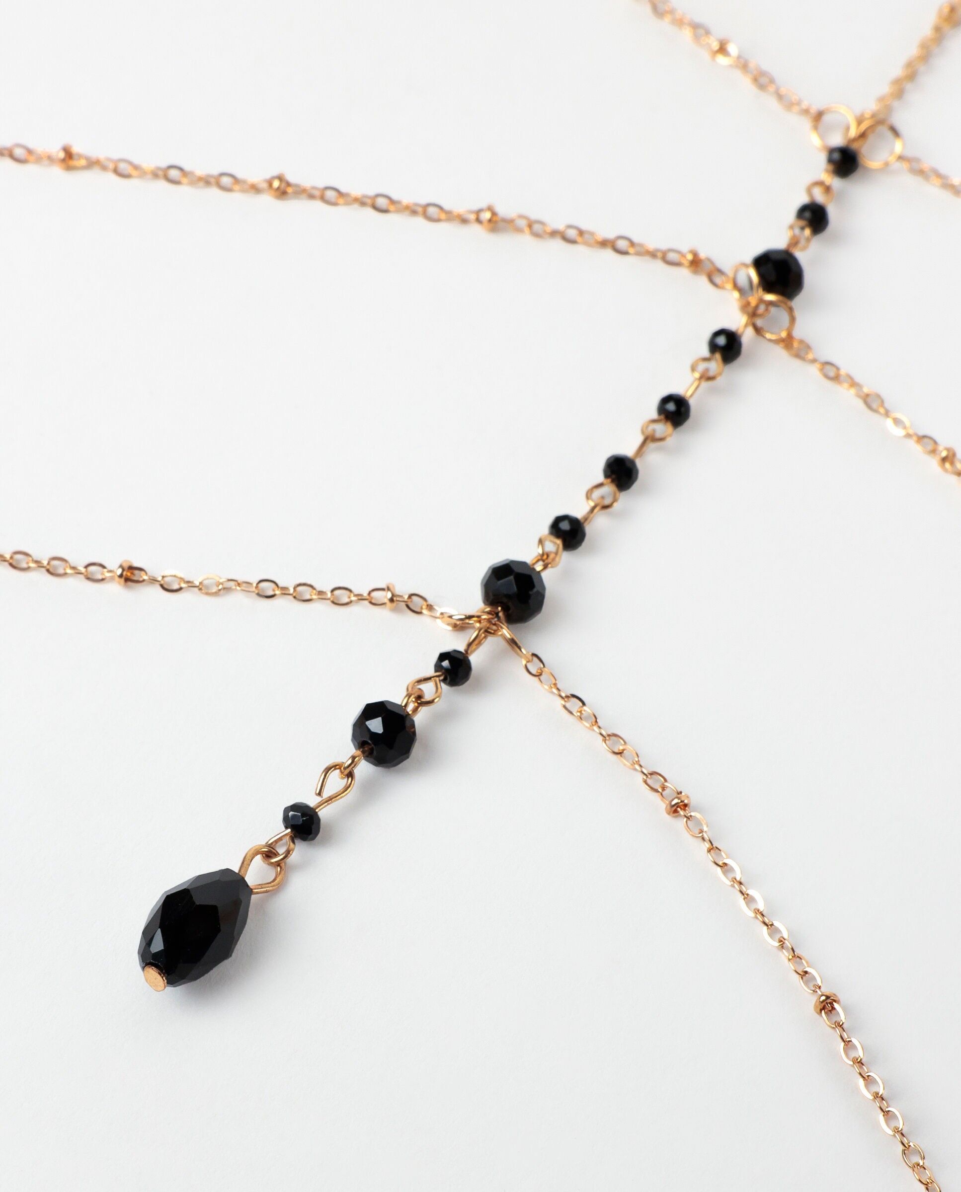 Pendentif bralette en pierre noire pour femme ADMAS (Ca...