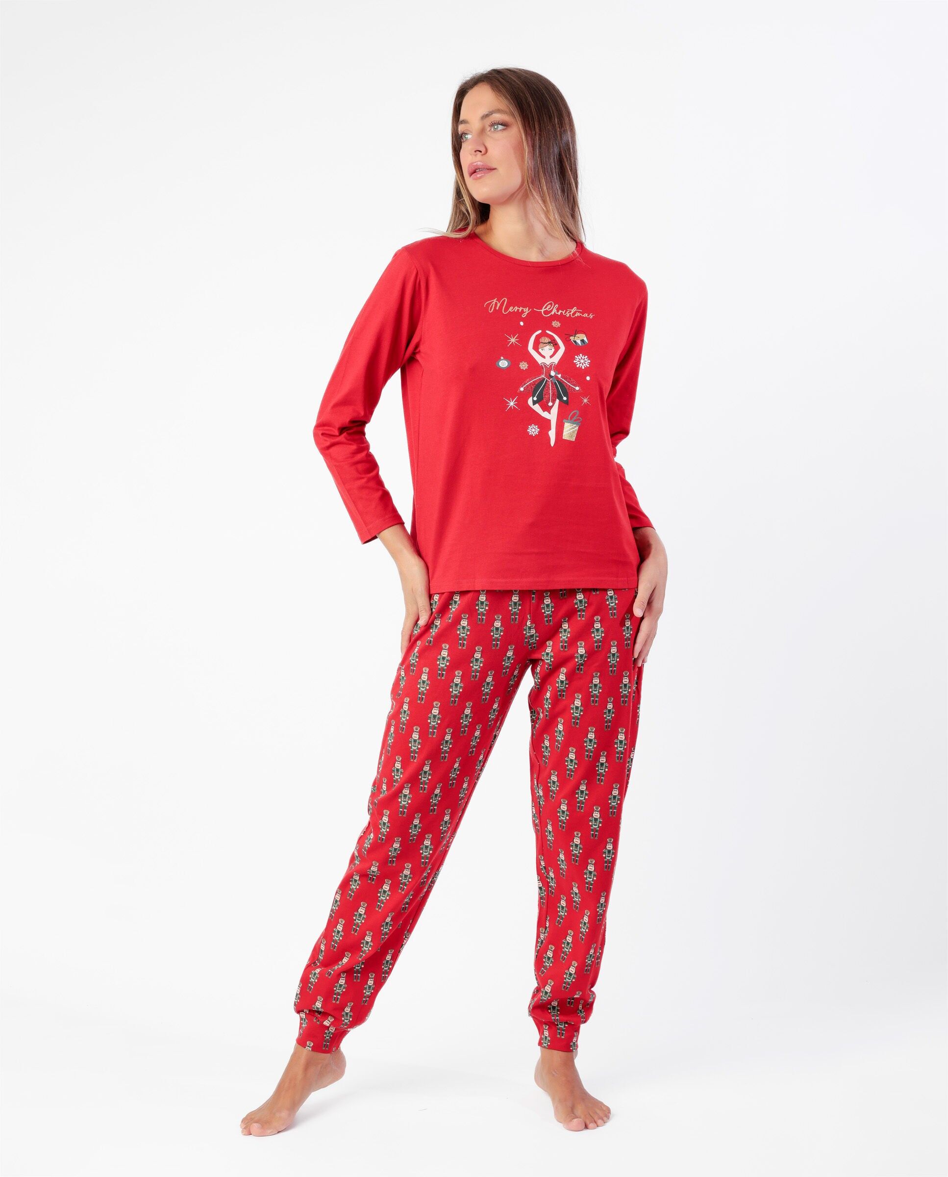 Pyjama à manches longues Casse-Noisette pour femme ADMAS
