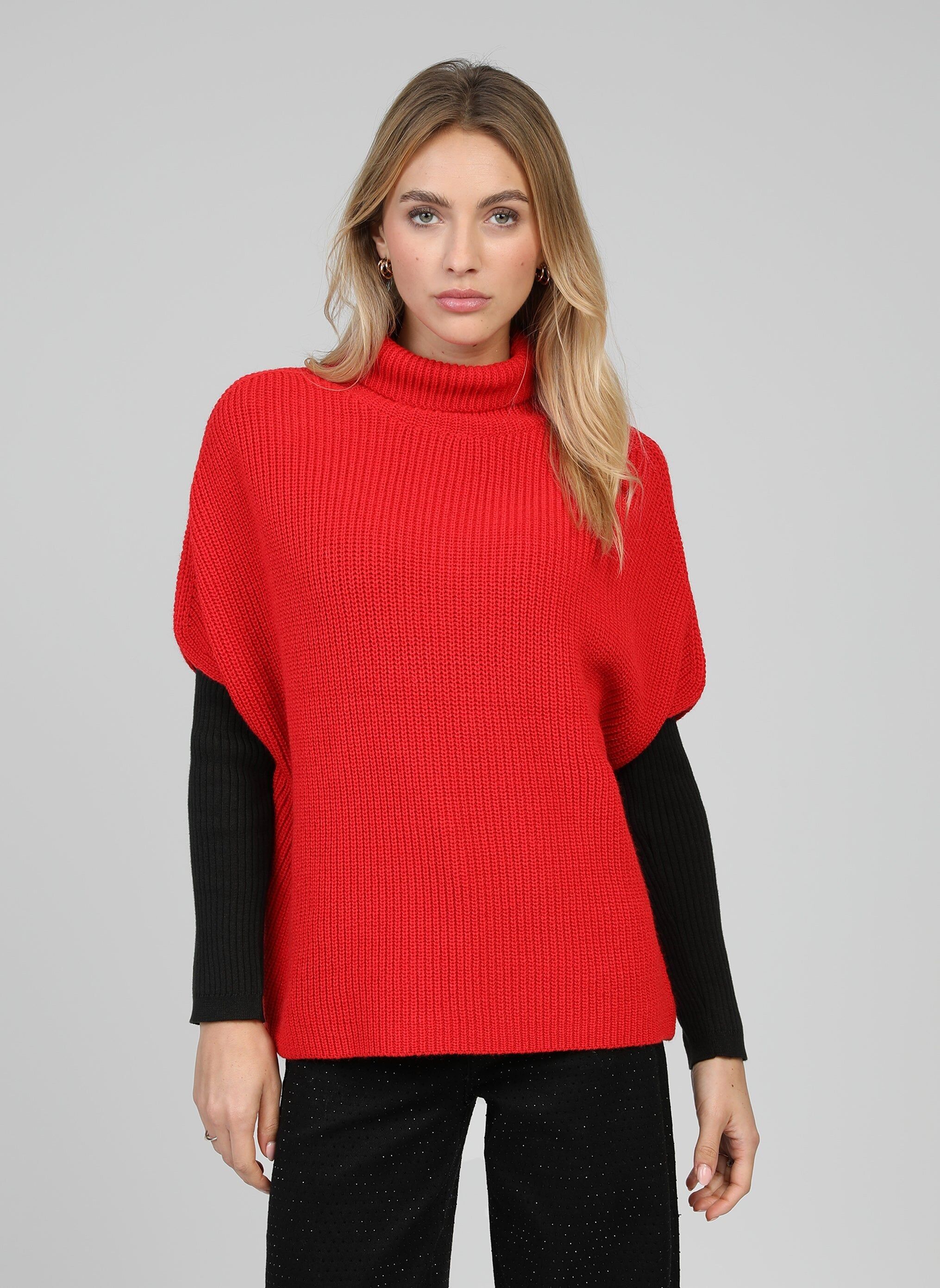 PULLOVER LEPONY rosso