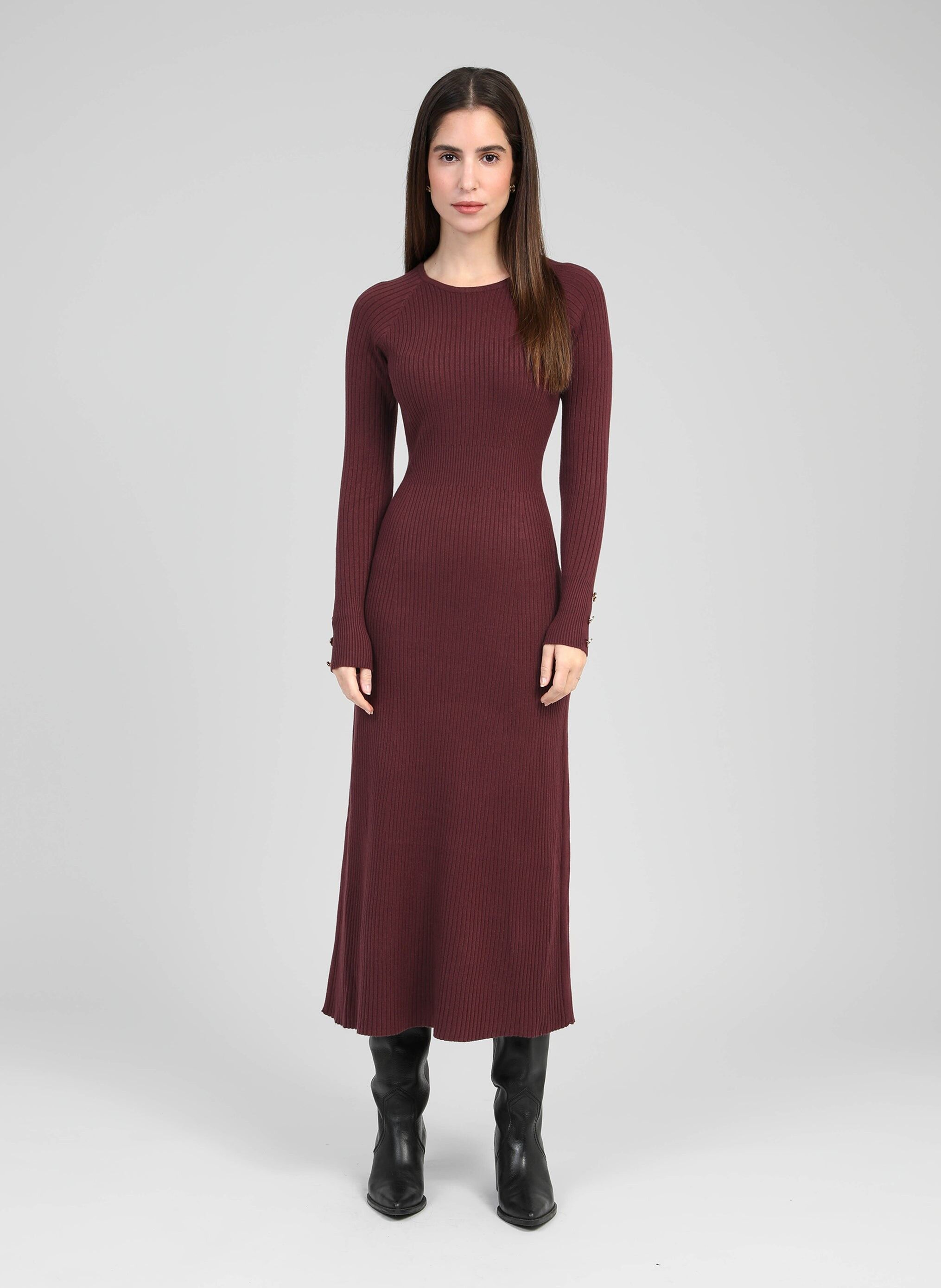 ABITO MIDI NAKA granato