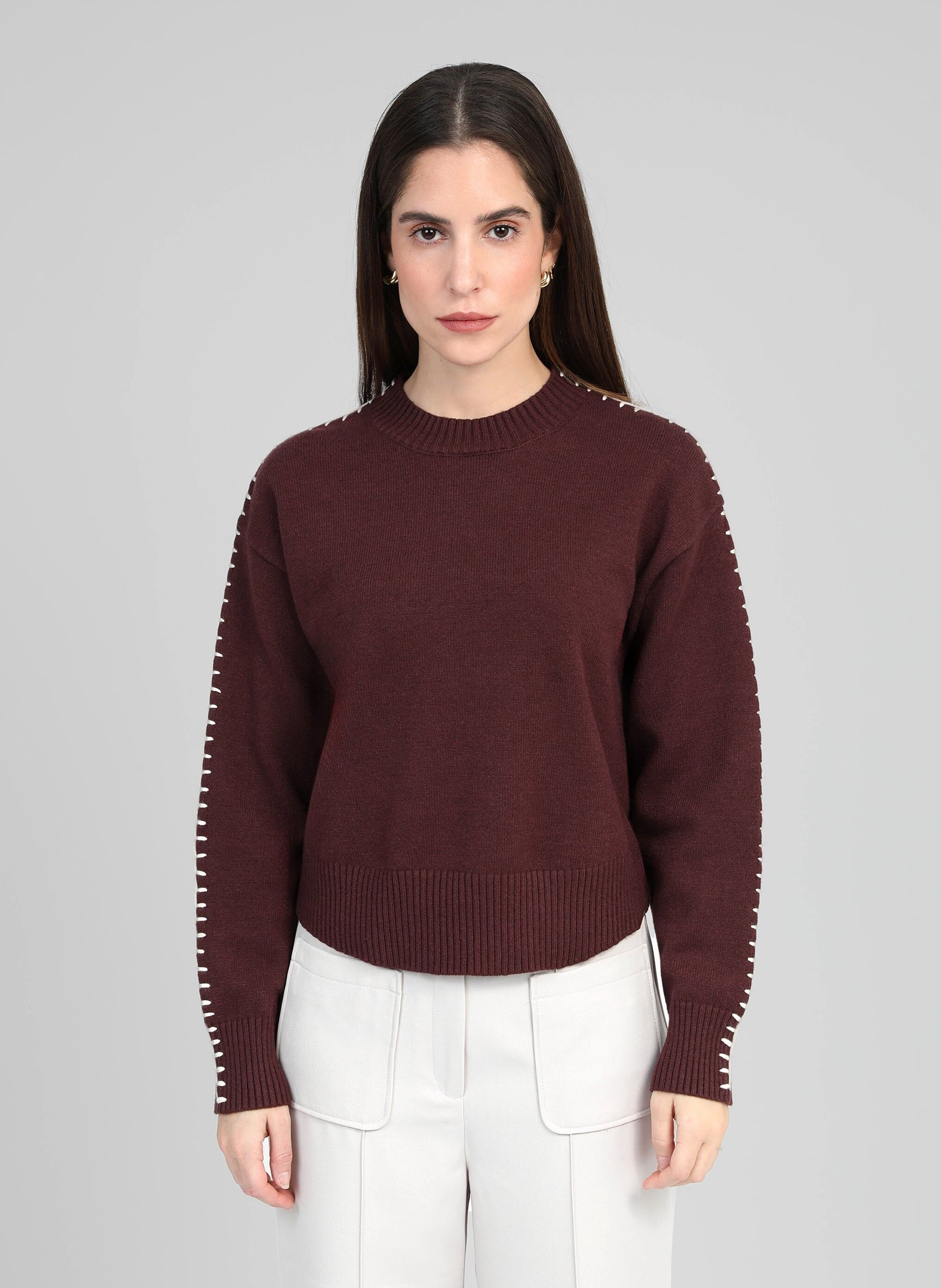 Maglione granato NAUSIKO