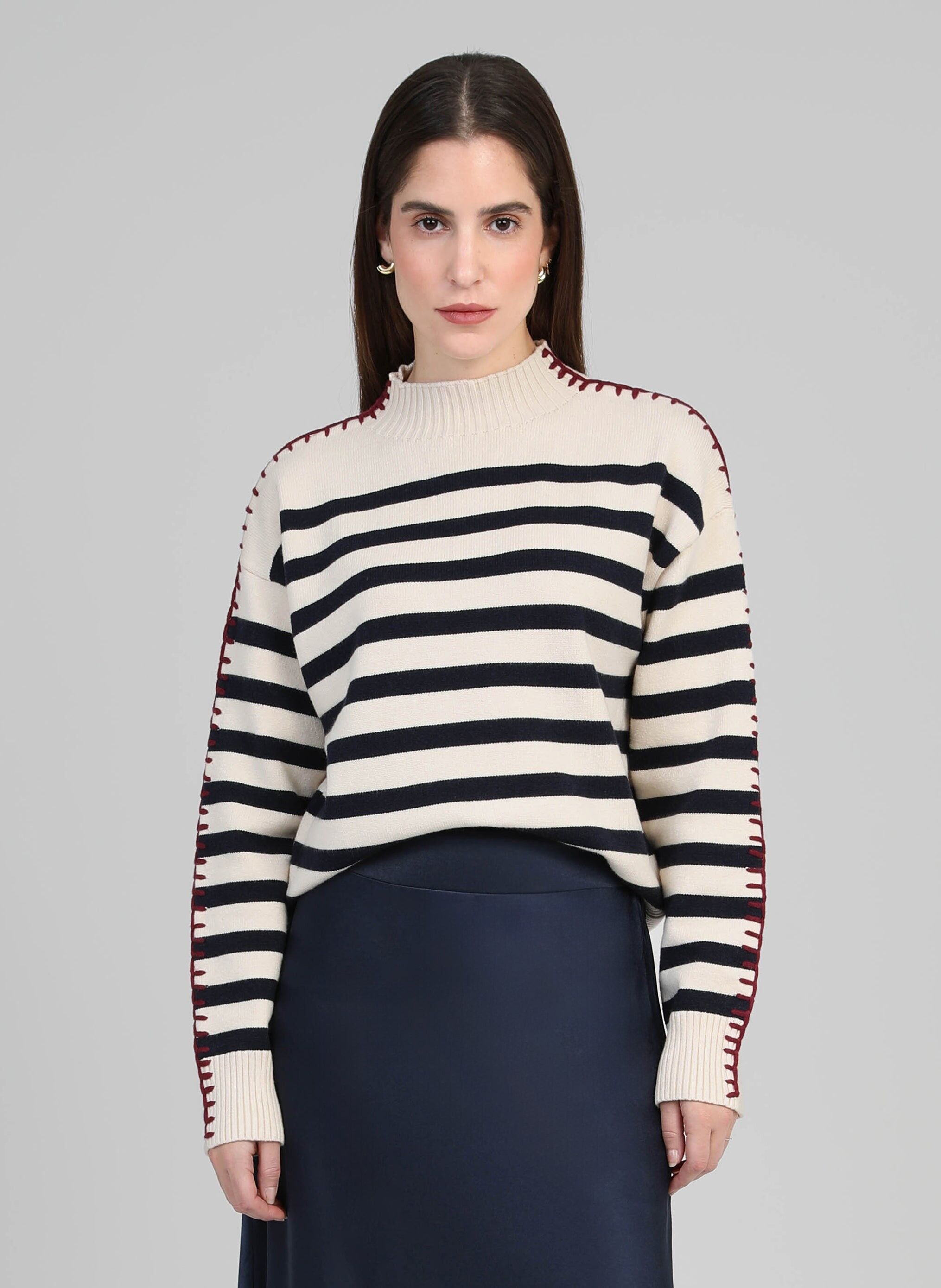 Maglione ecrù NISSARA