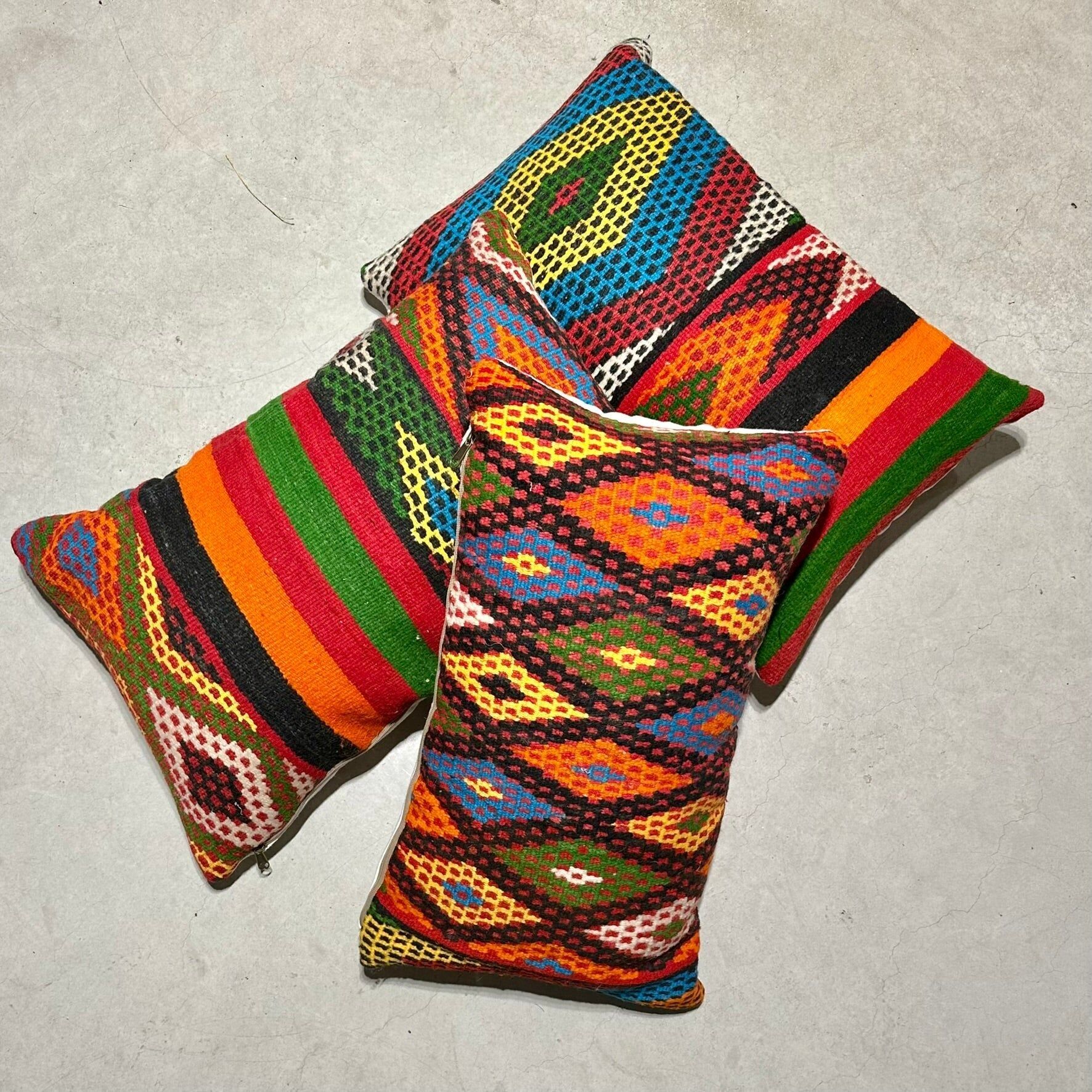 Série de coussins upcyclés TALWINA