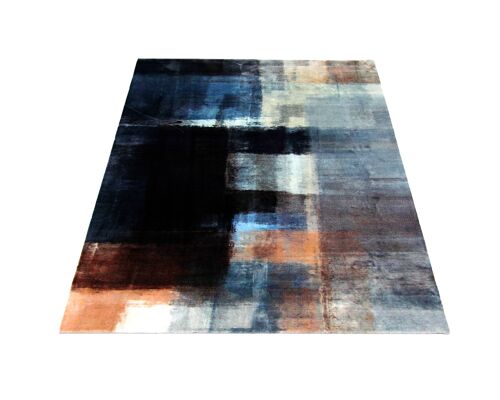 Alfombra sofing collection BRUSH - 140x200cm – AZUL
