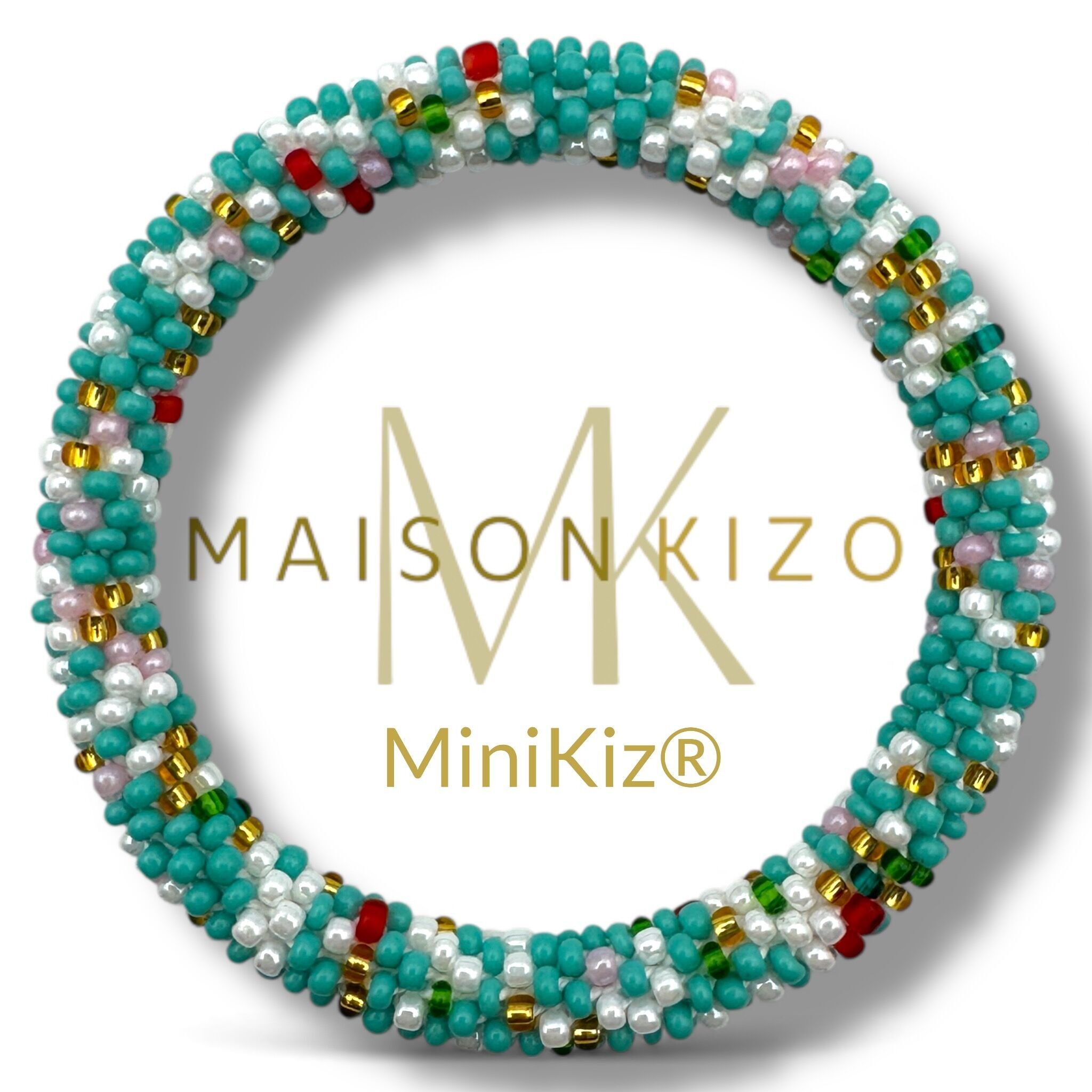 Bracciale nepalese MiniKiz® per bambini e polsi di adulti di piccola taglia K55