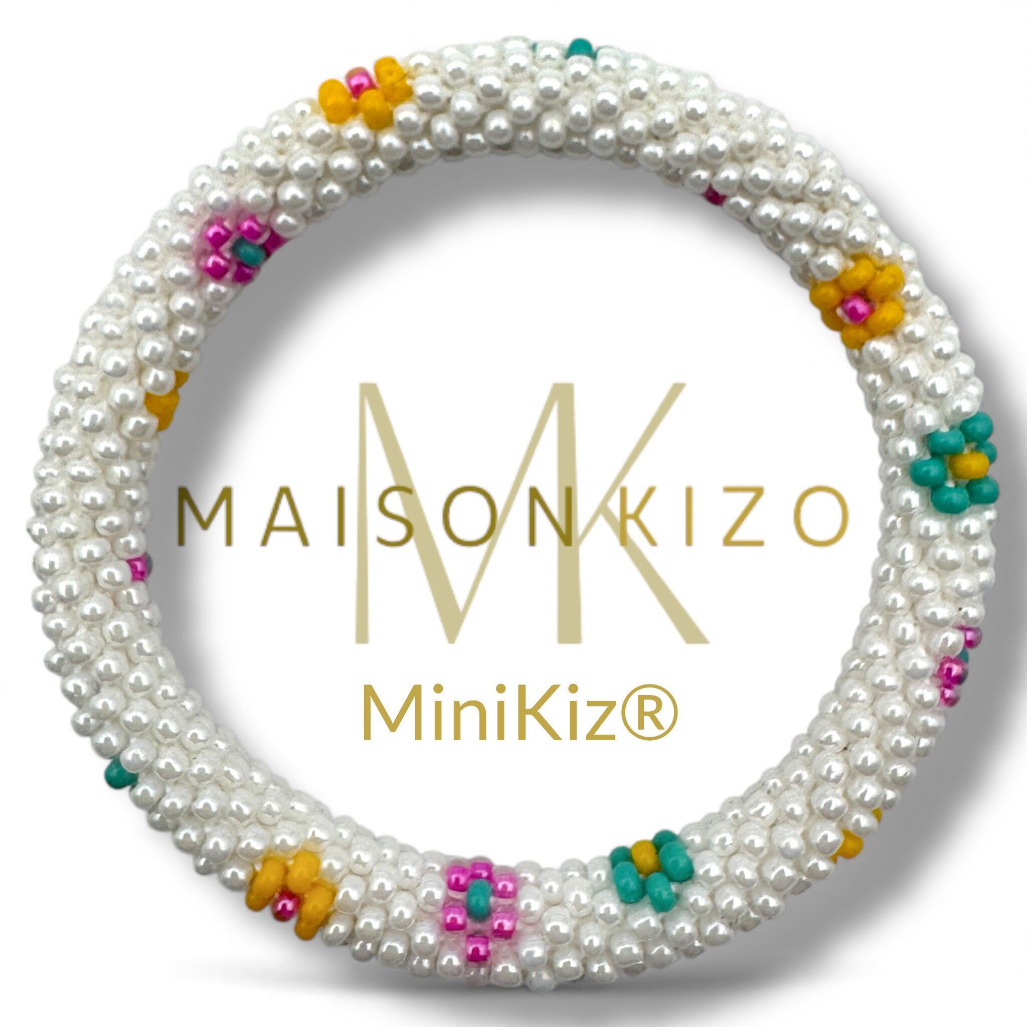 Bracciale nepalese MiniKiz® per polsi di bambini e adulti di piccola taglia K65