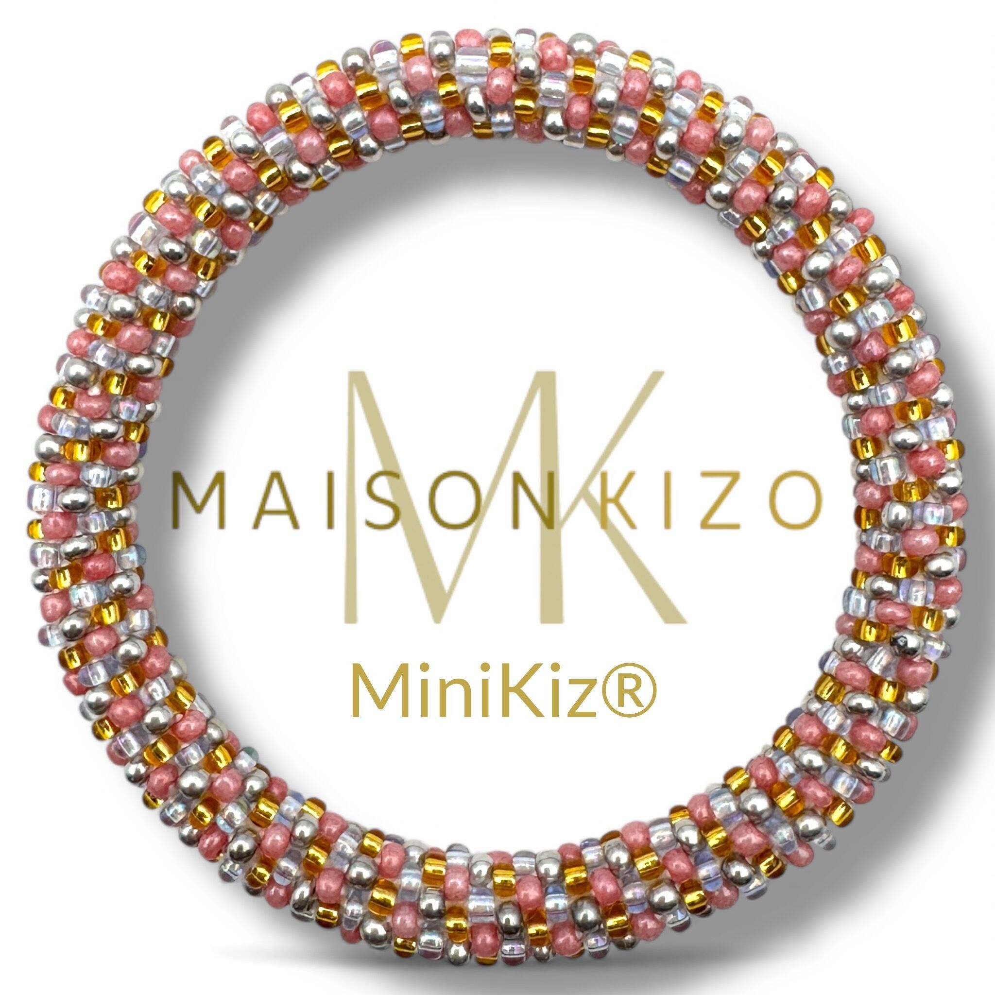 Bracciale nepalese MiniKiz® per polsi di bambini e adulti di piccola taglia K67