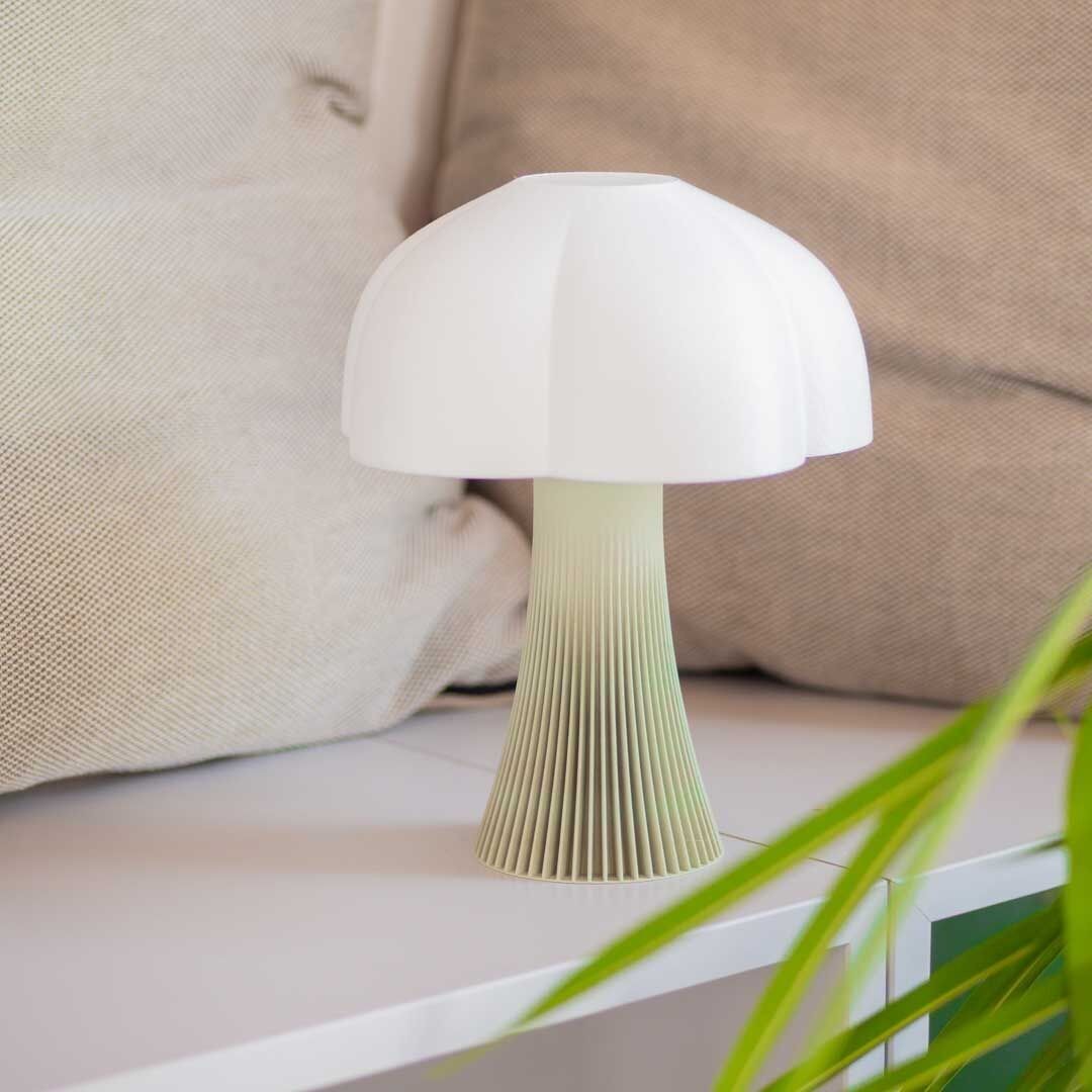 Lampe de chevet Arborescence design – 23 cm - Style champignon