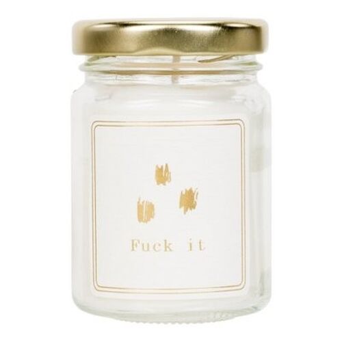 FUCK IT Scented Candle (mini)