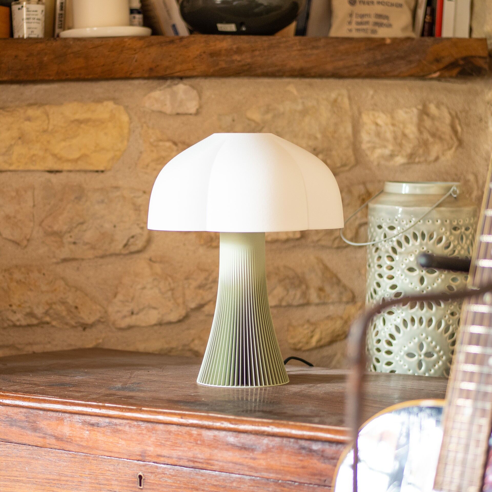 Arborescence Tisch- oder Nachttischlampe – 35 cm – Organische Silhouette